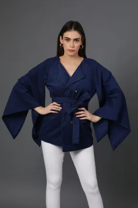 Shawl Collar Belted Coat