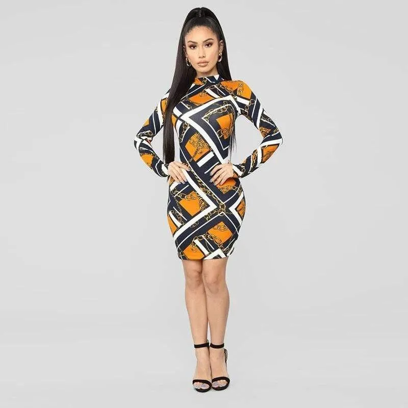 Short Nightclub Bodycon Dress