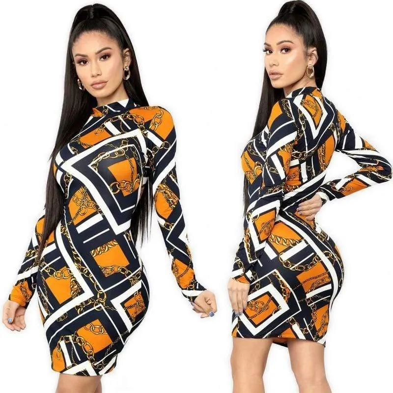 Short Nightclub Bodycon Dress