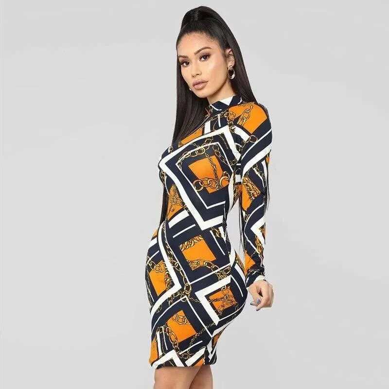 Short Nightclub Bodycon Dress
