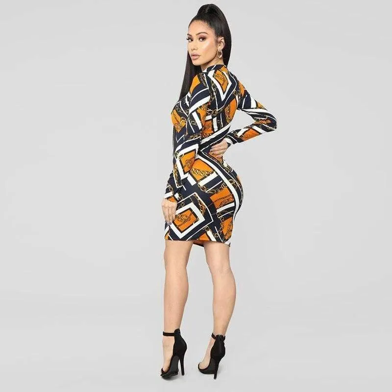 Short Nightclub Bodycon Dress