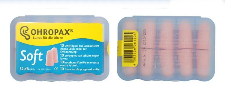 Soft Foam Washable Ear Plugs