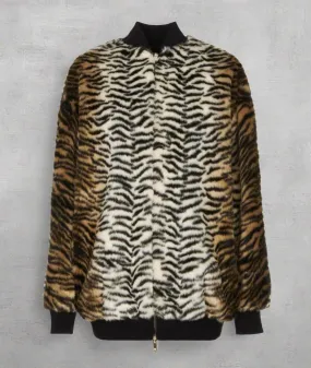 STELLA MCCARTNEY Vegan Tiger Jacket - Size 42