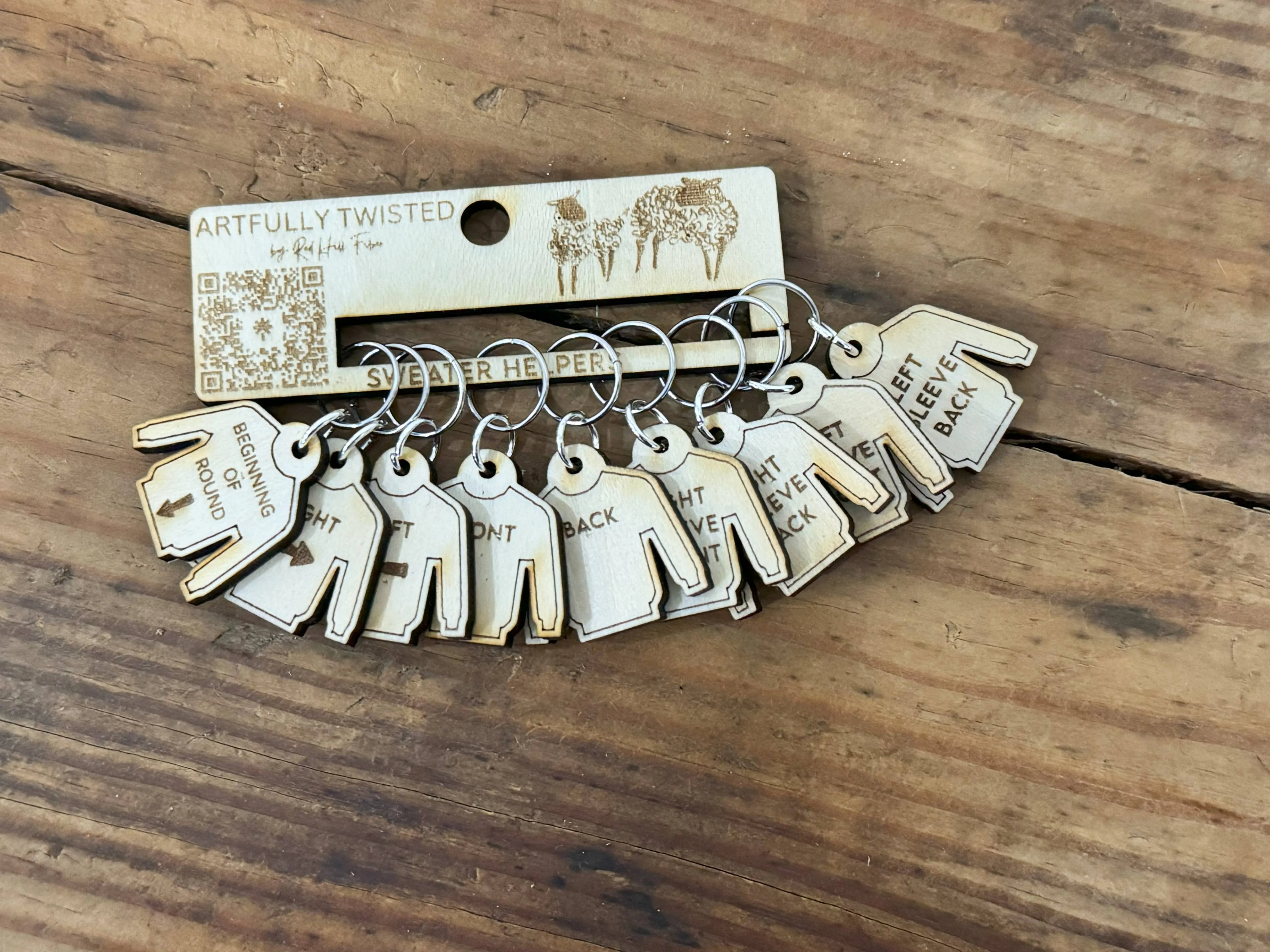 Sweater Helper Stitch Markers