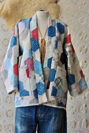 The Highlands Foundry Calico Octagon Quilt Coat THF144