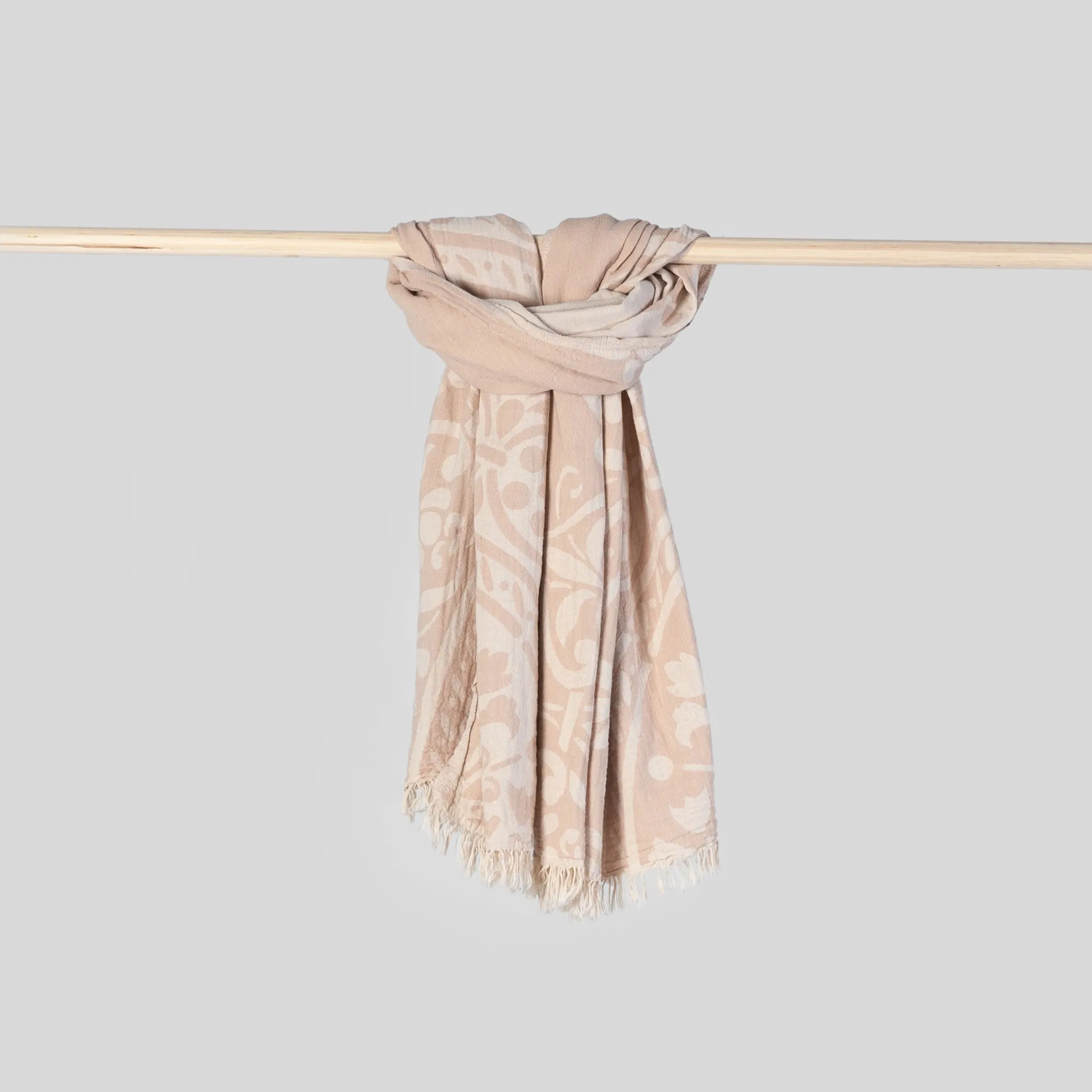 Turkish Towel : Leonora in Beige