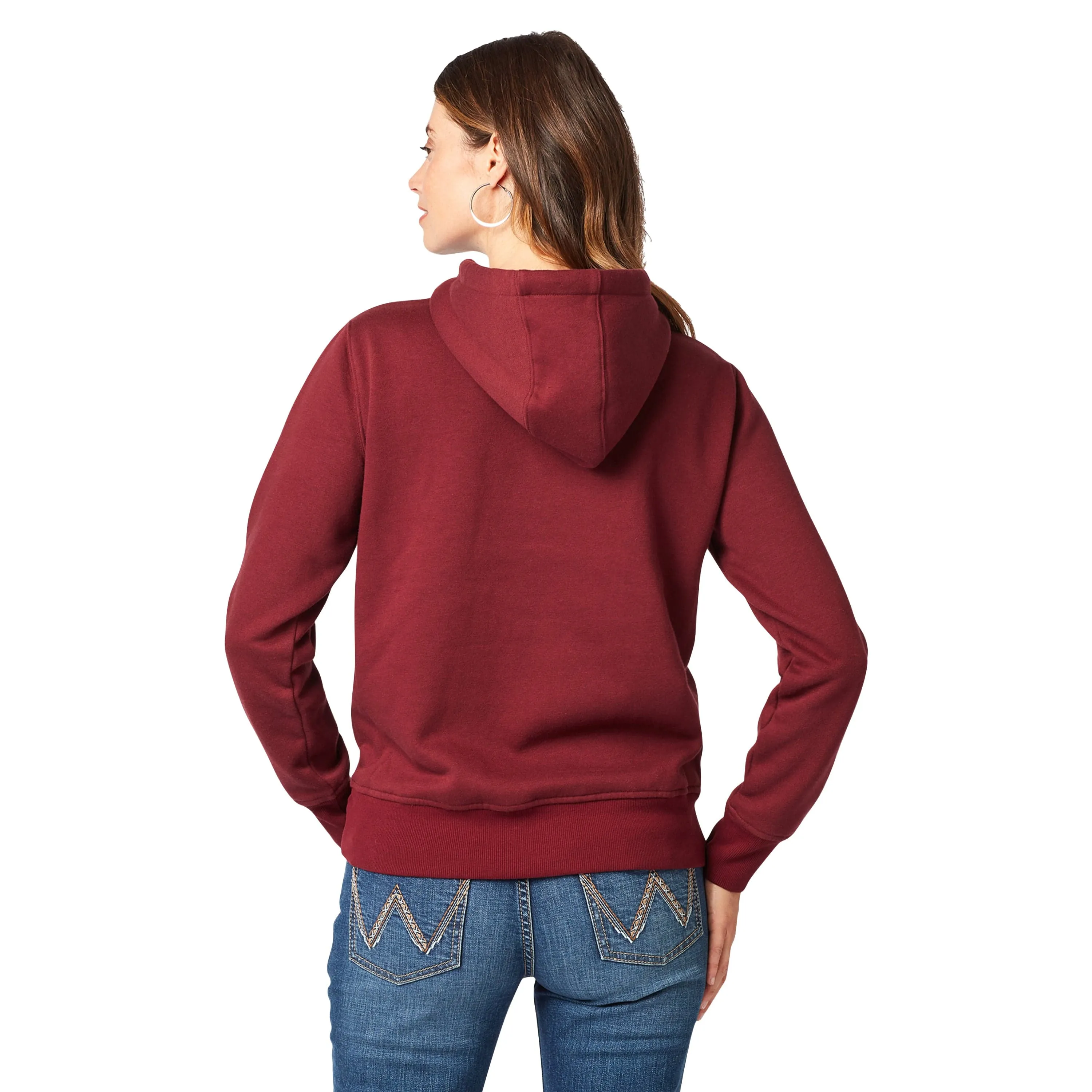 Wrangler Women's Retro Serape Logo Pullover Hoodie 112321234